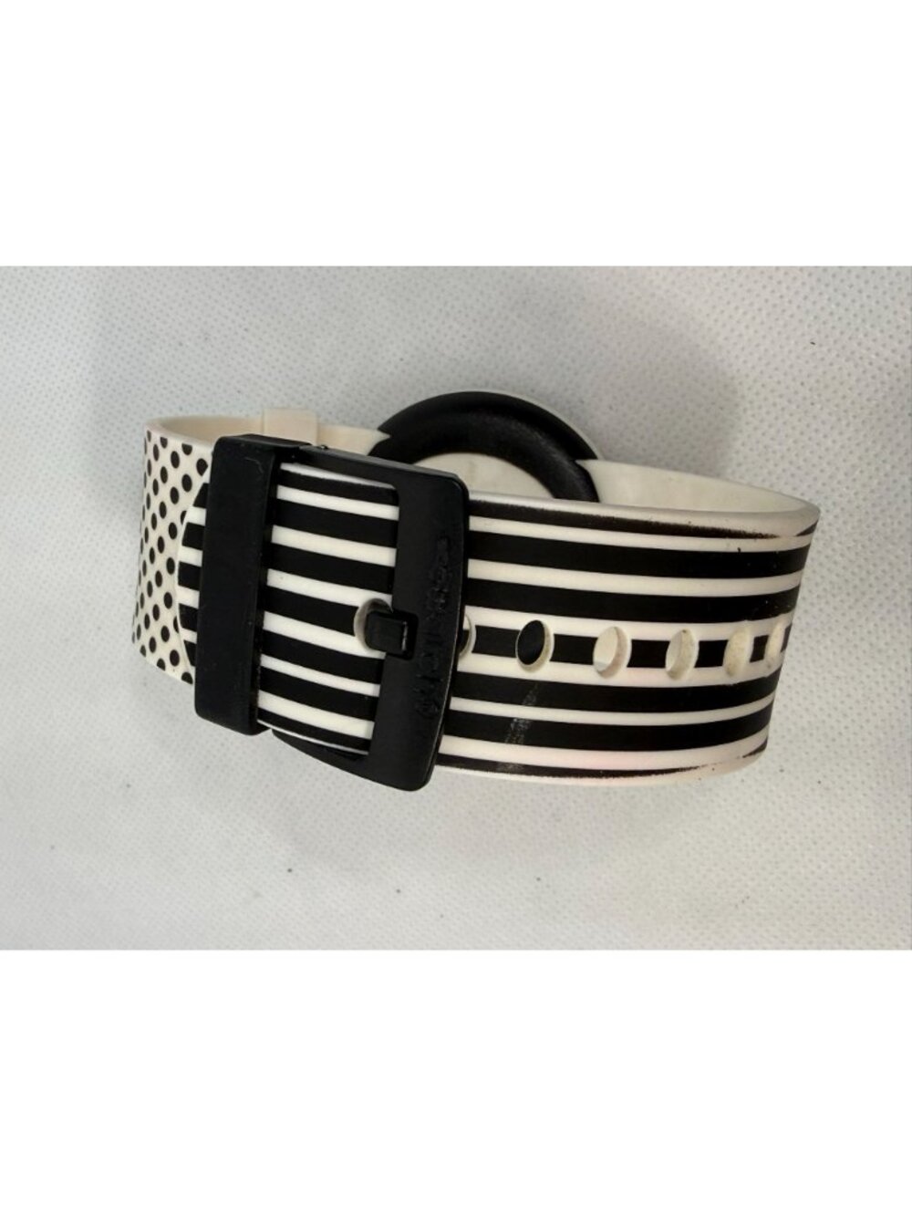 Swatch POP PNW101 "Popdancing" Unisex 45mm Black White Swiss Quartz Watch - Picture 12 of 13